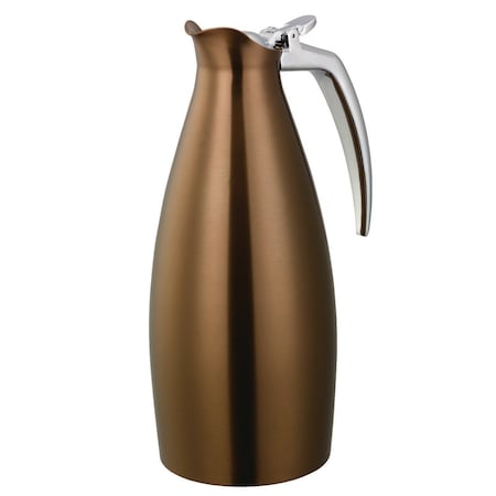 Service Ideas Altus Series Carafe Stainless Vacuum Insulated, 1 Liter, Rose Gold ALTU10BSRG